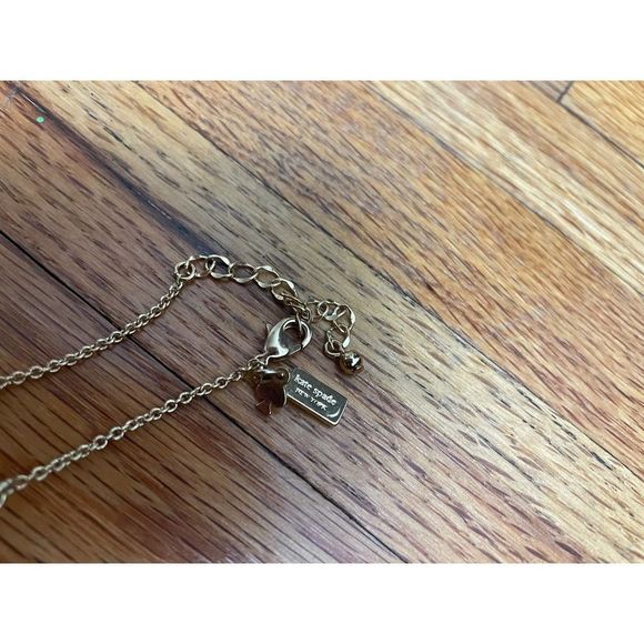 Kate Spade multi-color square & triangle necklace - Picture 6 of 6